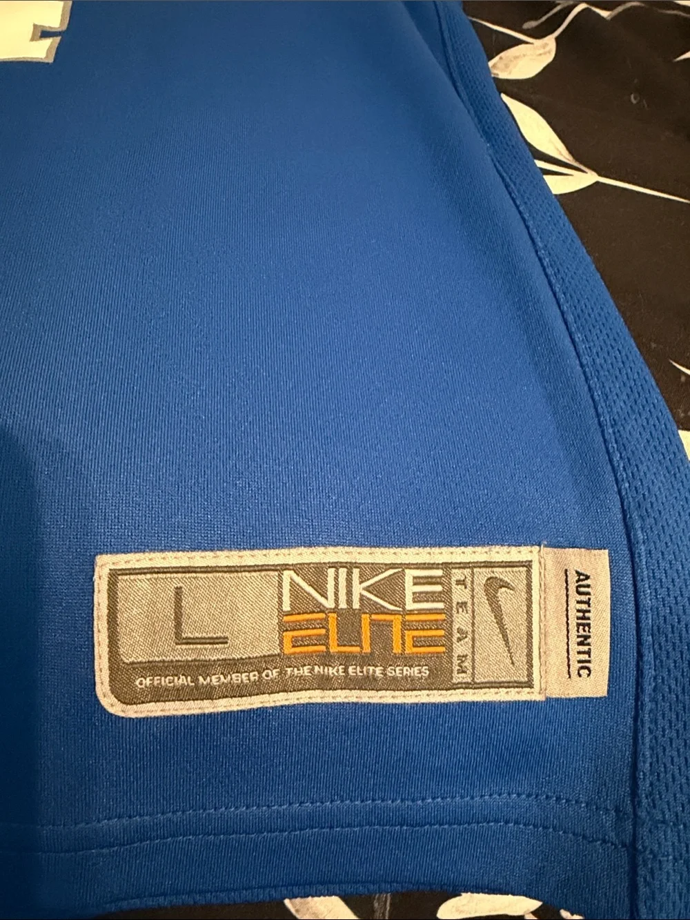 Nike Blue and White Kentucky Basketball Jersey #14